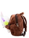 Рюкзак коричневый с декором | 5937426 | фото 3