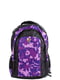 Рюкзак фиолетовый в принт | 5937534