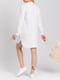 Платье А-силуэта белое | 5938129 | фото 4