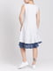 Сукня А-силуету біло-синя | 5938133 | фото 3