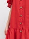Платье-рубашка красное | 5938142 | фото 2