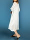 Платье А-силуэта белое | 5938155 | фото 3