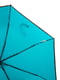 Зонт механический бирюзовый с принтом | 5746574 | фото 2