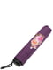 Зонт механический фиолетовый с принтом | 5746577 | фото 3