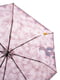 Зонт механический розовый с принтом | 5746874 | фото 3