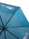 Зонт механический темно-бирюзовый с принтом | 5746883 | фото 3