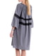 Сукня А-силуету сіра | 5938224 | фото 2