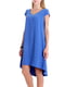 Платье А-силуэта синее | 5938227 | фото 2