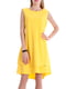 Платье А-силуэта желтое | 5938228 | фото 2