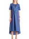 Сукня А-силуету синя | 5938230