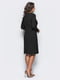 Сукня-футляр чорна з декором | 5938614 | фото 2