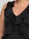 Платье А-силуэта черное | 5939574 | фото 4