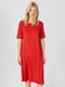 Платье А-силуэта красное | 5939614 | фото 5
