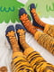 Шкарпетки комбінованого кольору з малюнком | 5940793 | фото 4