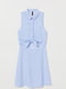 Платье-рубашка голубое | 5940825