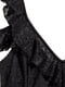 Платье А-силуэта черное | 5939581 | фото 3