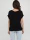 Блуза черная с принтом | 5947919 | фото 2