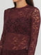 Блуза бордовая | 5948161 | фото 3