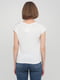 Блуза белая с принтом | 5948301 | фото 2