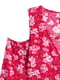Блуза красная с цветочным принтом | 5948470 | фото 2