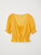Блуза желтая | 5948485
