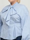 Блуза голубая | 5948570 | фото 3