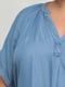 Блуза голубая | 5948599 | фото 4