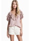Блуза светло-фиолетовая | 5948601 | фото 2