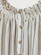 Блуза бежевая в полоску | 5948761 | фото 2