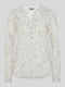 Блуза белая с цветочным принтом | 5948993 | фото 4
