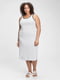 Сукня біла в смужку | 5952291 | фото 4