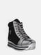 Ботинки никелево-черные | 5951597 | фото 3