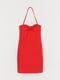 Платье-футляр красное | 5952950