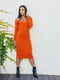 Платье оранжевое | 5953043 | фото 3