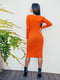 Платье оранжевое | 5953043 | фото 4