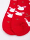 Носки красные в принт | 5953699 | фото 2
