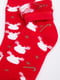 Шкарпетки червоні в принт | 5953699 | фото 4