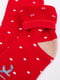 Носки красные в принт | 5953700 | фото 5