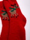 Шкарпетки червоні в принт | 5953705 | фото 3