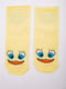 Шкарпетки жовті з принтом | 5953744