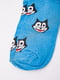 Шкарпетки блакитні в принт | 5953747 | фото 2