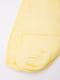 Шкарпетки жовті з принтом | 5953748 | фото 2