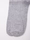 Шкарпетки світло-сірі в смужку | 5953791 | фото 2