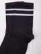 Шкарпетки чорні в смужку | 5953792 | фото 3
