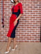 Сукня-футляр червоно-синя | 5953850 | фото 2