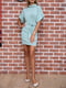 Платье-свитер оливкового цвета | 5953853 | фото 2