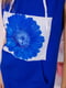 Сукня-худі синя з малюнком | 5953857 | фото 8