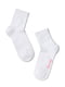 Шкарпетки білі з малюнком | 2625060