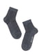 Шкарпетки темно-сірі в смужку | 2625075