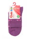Шкарпетки фіолетові з квітковим малюнком | 2626274 | фото 2